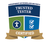 DHS Trusted Tester for Web, certified